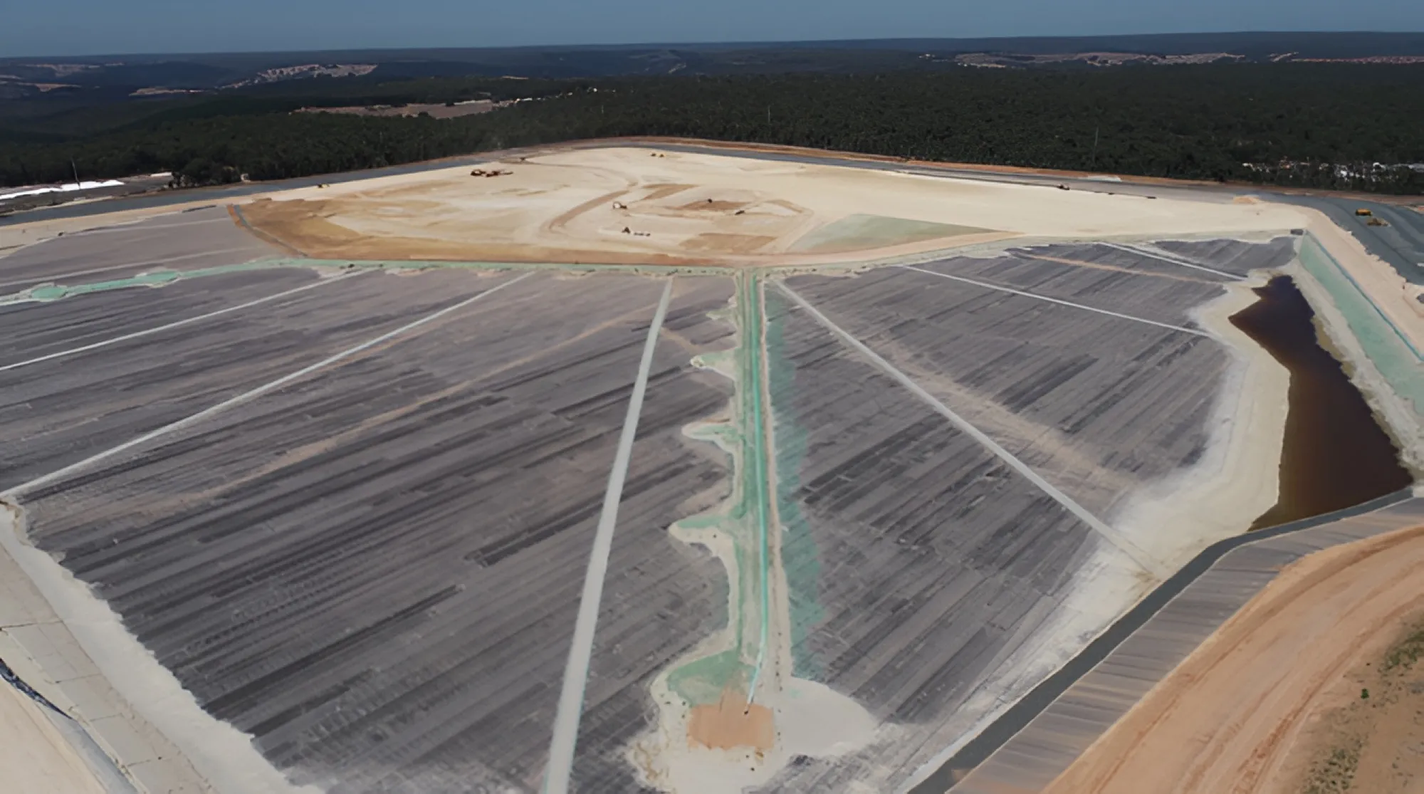 Tailings Dam — Bituminous Geomembrane Liner